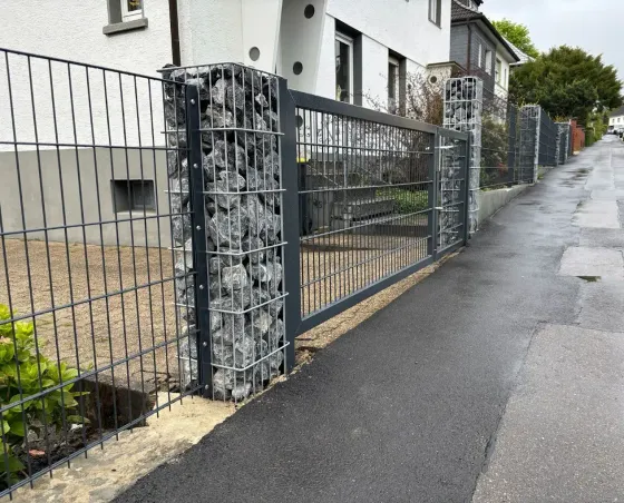 Gabionen und Steinzäune in Koblenz - fachgerechte Ausführung vor Ort
